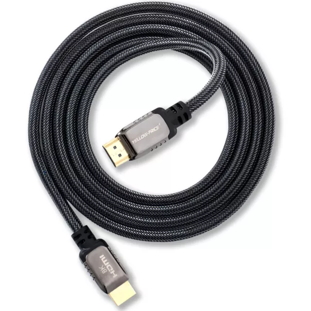 HDMI 2.1 Ultra High Speed 48Gbps 8K@60Hz 4K@120Hz Ultra HD HDR 4K HDMI 2.1 Cable 3