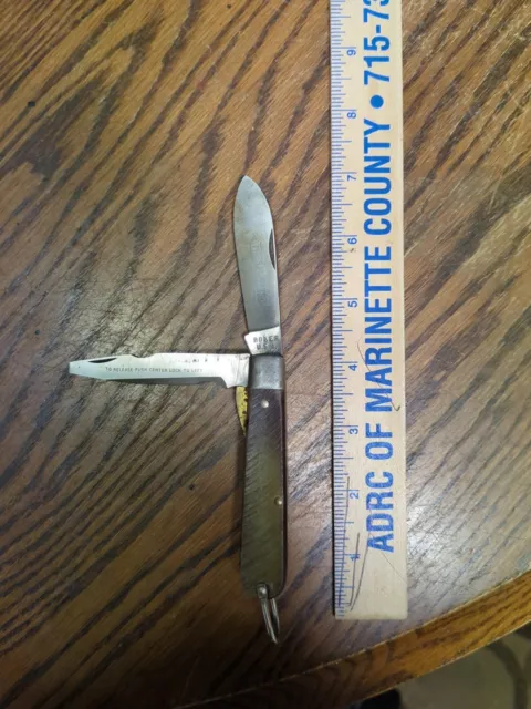 Vtg Boker Tree Brand 492 2 Blade Folding Knife –