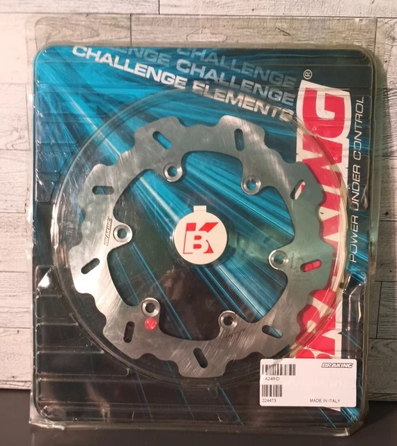 Rid Rotor BRAKING FIXED BRAKE Rotor Rear #YA24RID Yamaha TT / YZF-R6 / YZF-R1 ...
