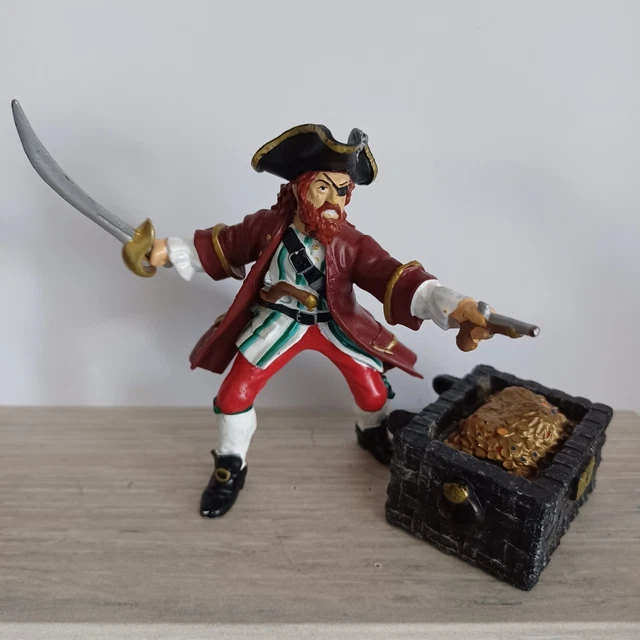 Figurine PVC Ancienne Le Capitaine Crochet - Personnage BD Collection