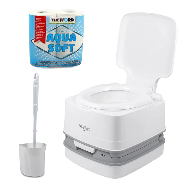 Toilette Camping Porta Potti Qube 165 - WC Mobile 21 L Avec Accessoires Neuf