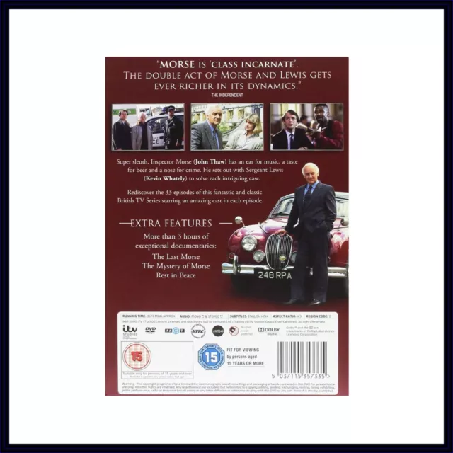 Inspector Morse - Complete Case Files Collection *Brand New Dvd Boxset** 2
