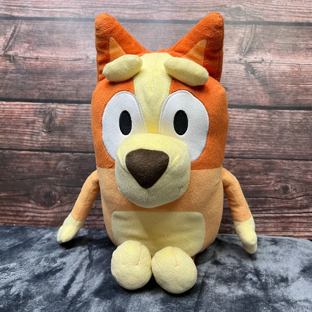 BLUEY DOG PLUSH Soft Toy Orange Stuffed Animal from Kids TV Show Moose