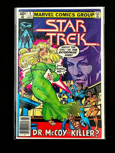 Star Trek #5 Vol.2 Marvel Comics 1980 Vf Newsstand Edition