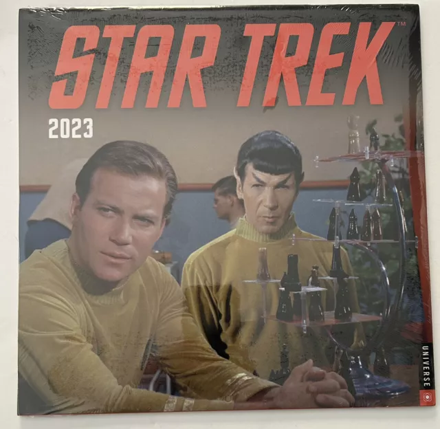 Star Trek The Original Series 2023  Calendar NEW & SEALED By Universe Publishing