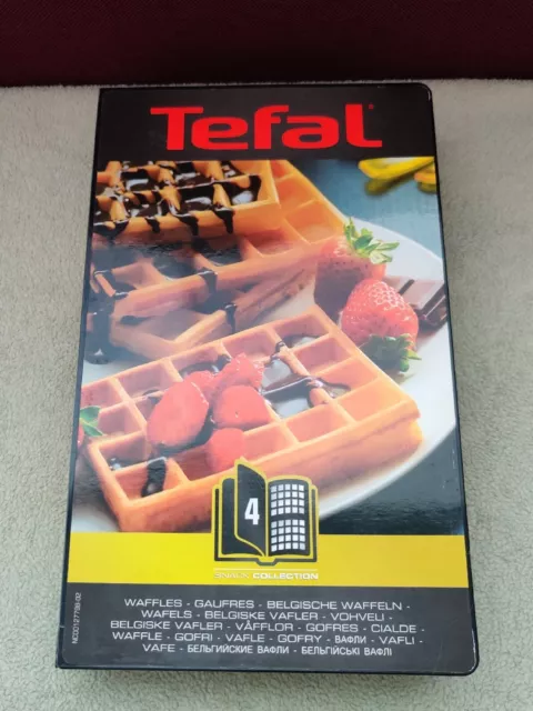 TEFAL - Snack Collection - Lot de 2 Plaques Gaufrettes