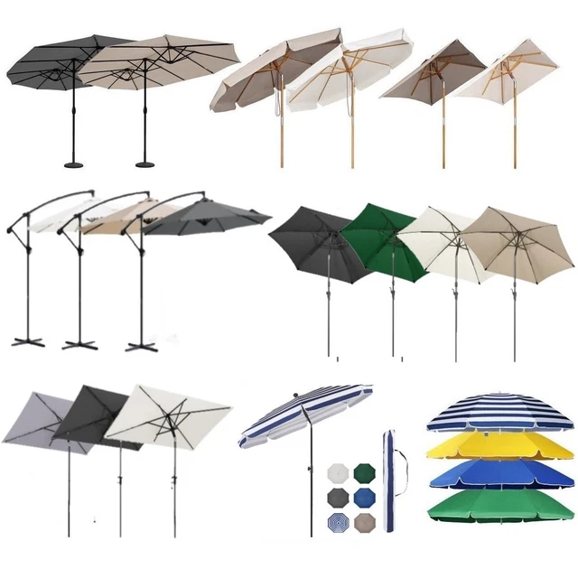 Produktbild von Sekey Sonnenschirm Rechteckig – Ampelschirm Für Balkon, Terrasse & Garten, 3 M Breite