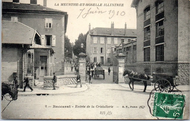 54 BACCARAT - entree de la cristallerie