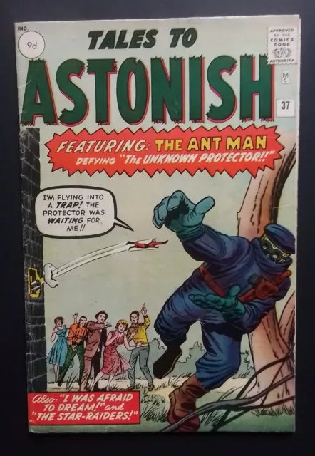 Tales To Astonish #37  FN- UK Edition