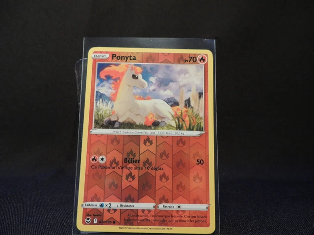 Pokemon Card Ponyta 021/195 HOLO REVERSE COMMON VF
