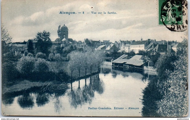 61 ALENCON - Vue sur la Sarthe PAST/4298