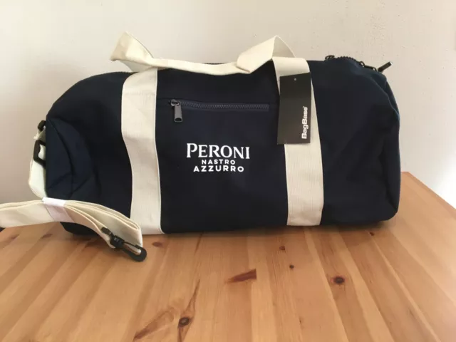 Birra peroni nastro azzurro borsa borsone da viaggio palestra - NUOVO