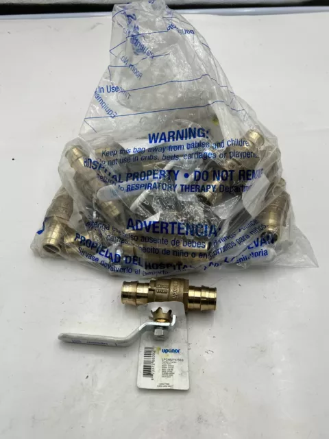 Pack of 16 Uponor LFC4827575SS ProPEX Full Port Ball Valves Lead Free