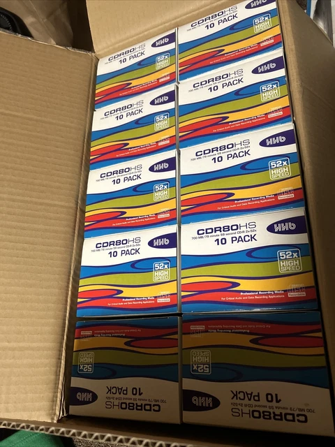 HHB CDR80HS Blank Cds! Whole Case!!!! Brand New!