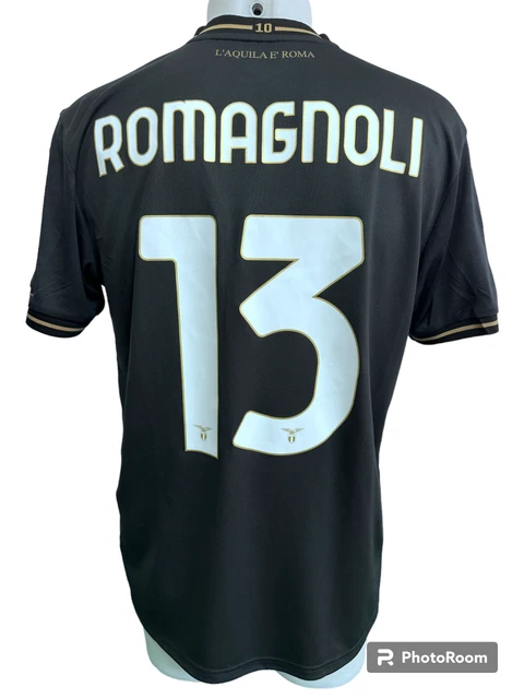 Maillot Lazio Vintage Macron - Pas Porté En Match, Occasion