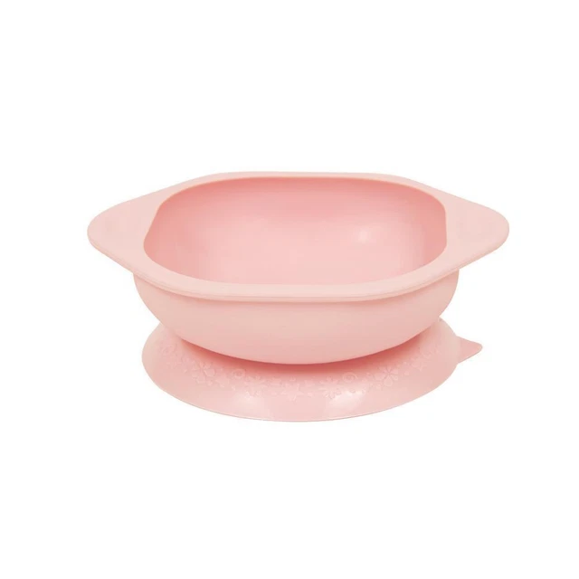 Marcus & Marcus Toddler/Baby/Infant Suction Cup Eating Bowl Pink Pokey Pig 12m+
