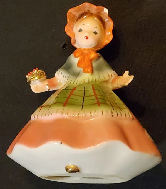 Vintage Josef Originals Red Scottish Girl 1950s-1960s