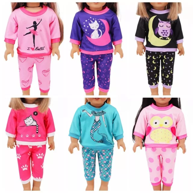 Playing House T-shirt Trousers Slip Dress Suspender Pants Doll Clothes