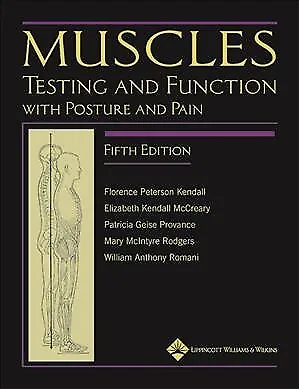 Muscles : Testing And Function With Posture And Pain, Hardcover by Kendall, F...