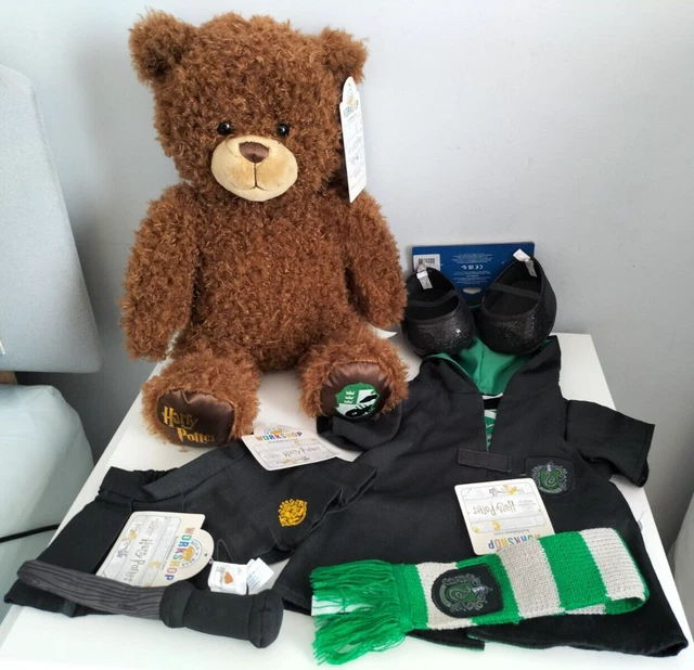 BUILD A BEAR Online Exclusive Harry Potter Slytherin House Bear