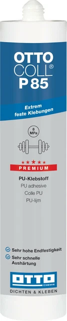 Ottocoll P85 310ML El Alta Resistencia Premium-Pu-Klebstoff Para Interior Y