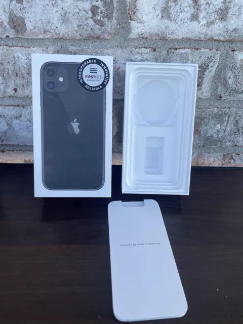 iPhone 11 EMPTY BOX Black 256GB Box Only