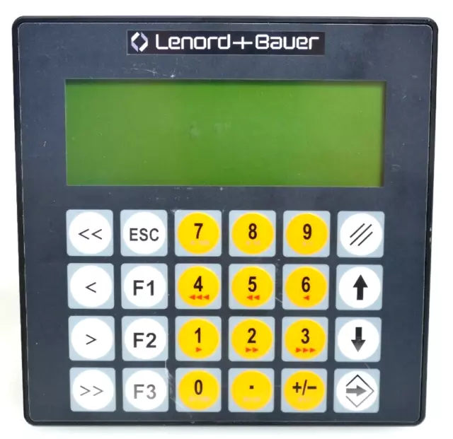 Lenord+Bauer GEL 88100D1 Bedienpanel 18-30 VDC | 15-26 VAC