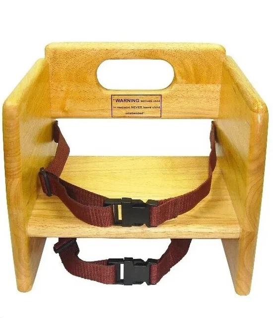Tw - Chb-701, Booster Seat, Wooden, Natural