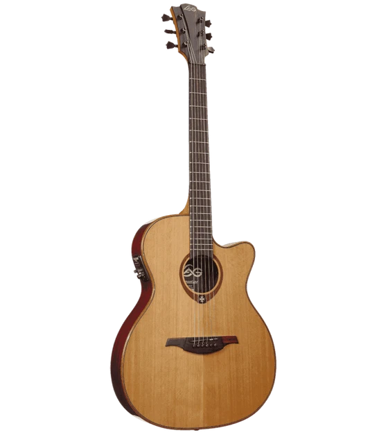 Guitare Folk Electro LAG T118ASCE Auditorium Cutaway Slim