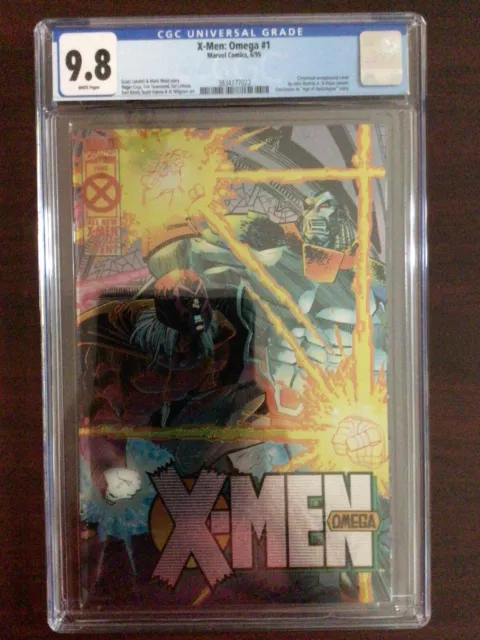 CGC 9.8 X-Men Omega 1 Age of Apocalypse White Pages