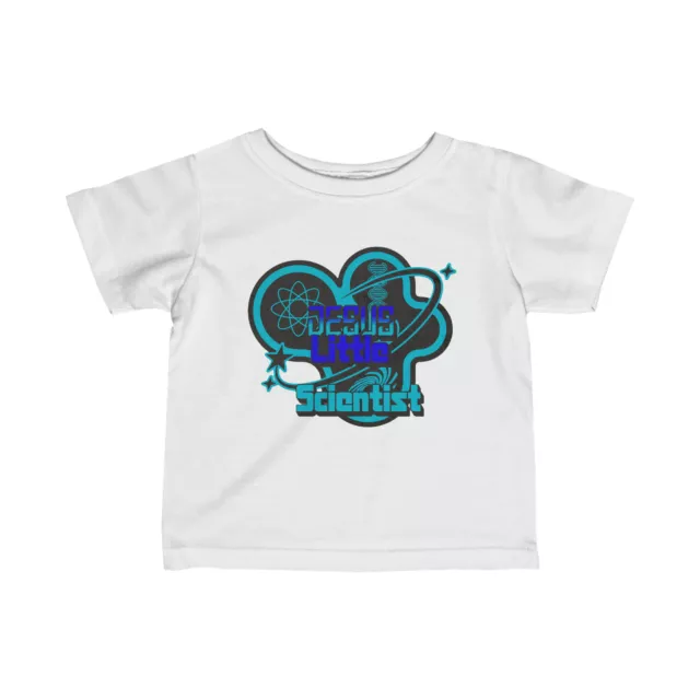 Jesus  little scientist Infant Fine Jersey Tee