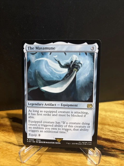 MAGIC THE GATHERING Final Fantasy R0353 The Masamune Borderless Foil $59.95  - PicClick AU