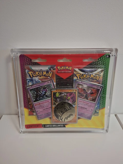 Carton de 6 protections en acrylique pour UPC Pokémon