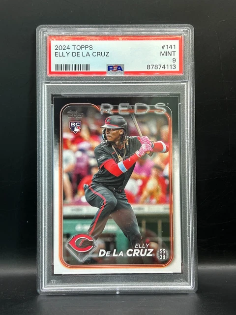 2024 Topps Elly De La Cruz Blue Holofoil /999 PSA 10 Gem