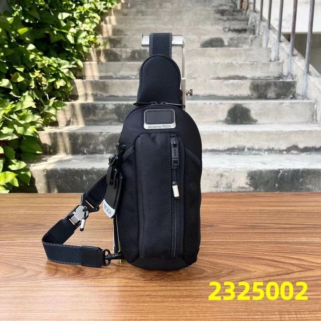 Tumi ALPHA BRAVO ESports Pro Black Sling Body Bag From Japan 02325002D