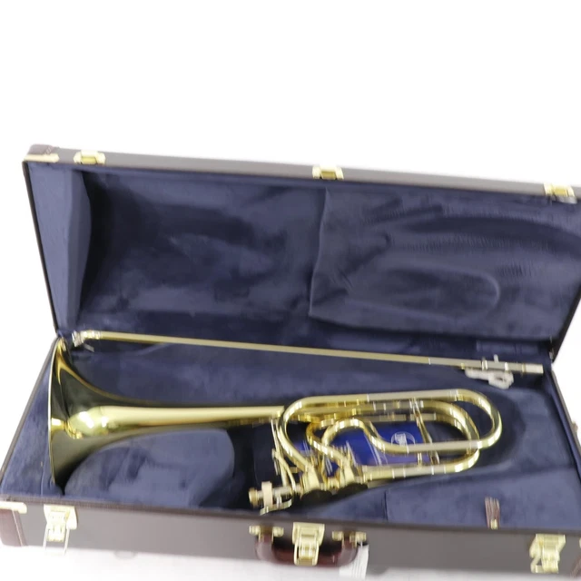 Bach 50A3L Stradivarius Bass Trombone w/ Dual Hagmann Valves SN 217530 OPEN BOX