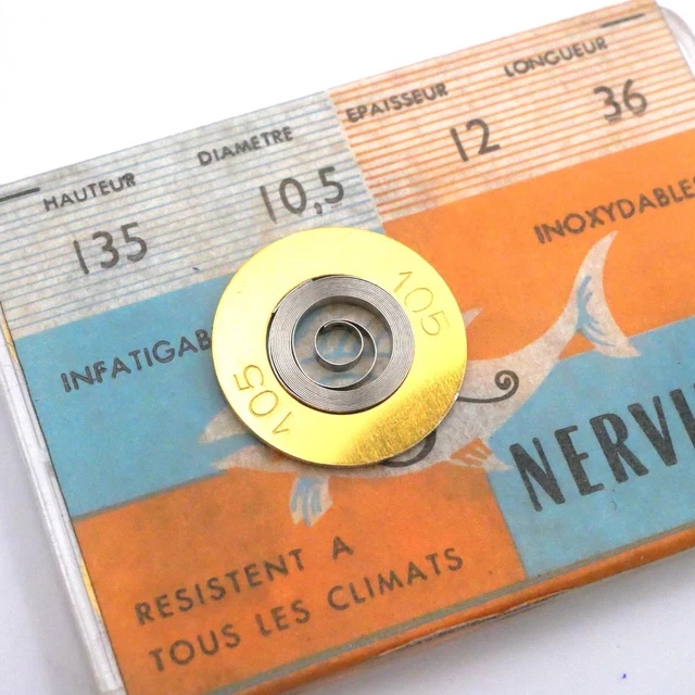 Ressort de barillet de montre (nombreuses tailles) / mainspring