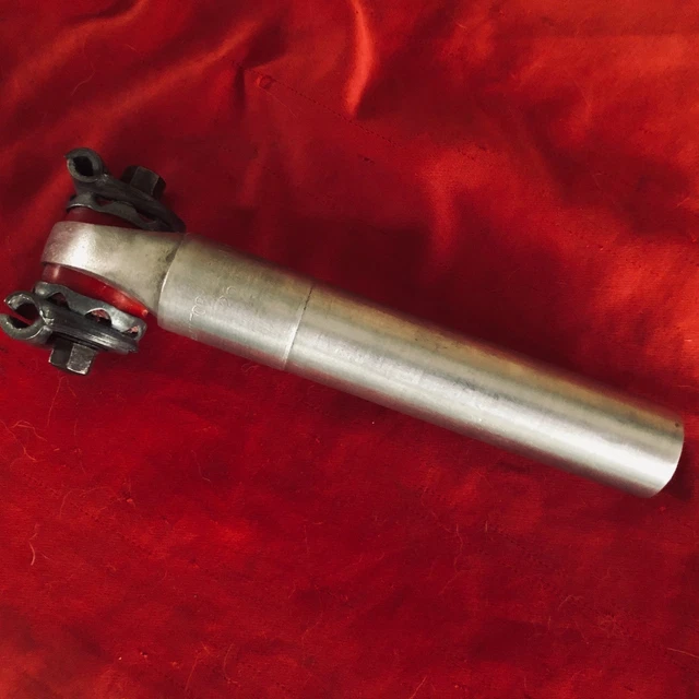 Tige De Selle NITOR En Aluminium 175mm - Diamètre 26.4mm, Italie Années 60/70, Rare