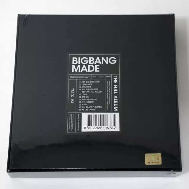 BIGBANG MADE the FULL Album [Normal Edition] Booklet+Canvas+Photocard+Free Gift 2