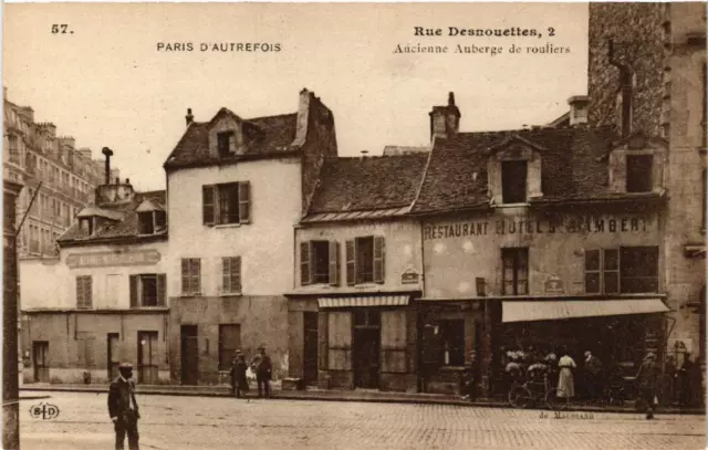 CPA PARIS (15e) 2 rue Desnouettes. Ancienne Auberge de rouliers (563326)
