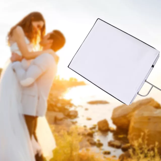 75x90cm Light Reflector Flag Photography+Metal Frame Cover Cloth&Diffuser Studio