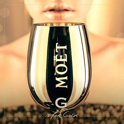 Moet Chandon Imperial Brut Gold Glass Champagne Goblet Flute BNIB x 1!