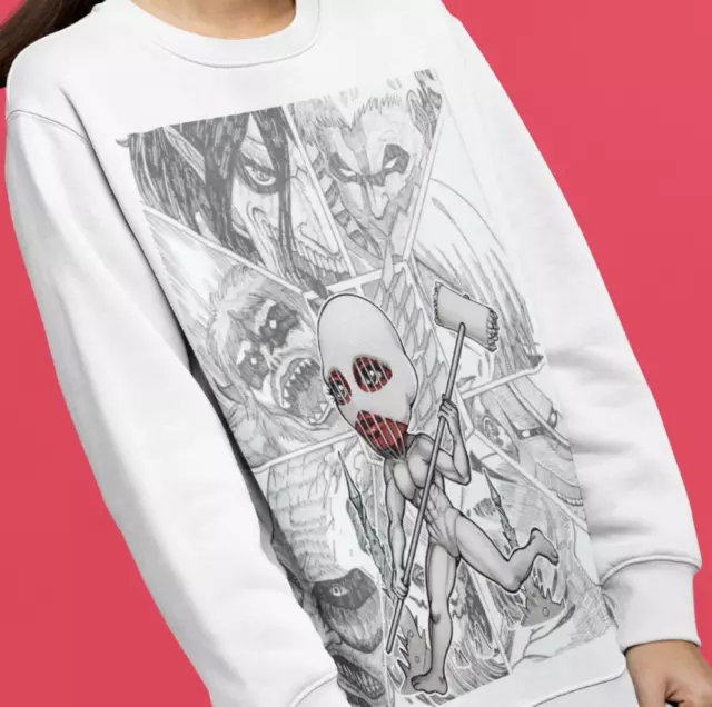 Warhammer Titan, Attack On Titan Sweatshirt, Shingeki No Kyojin Sweatshirt, AOT