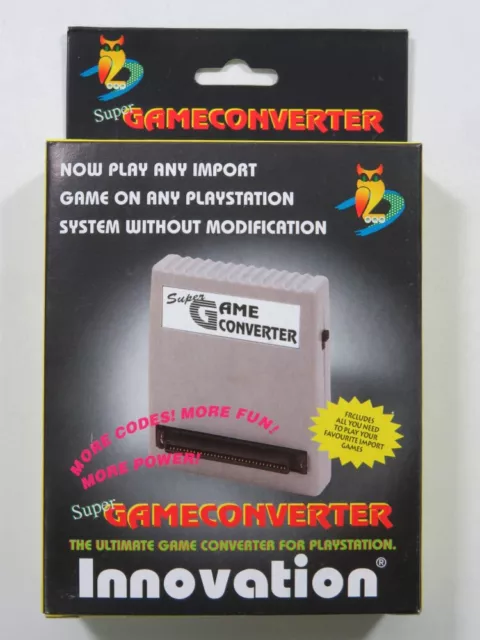 Super Game Converter - Action Replay Playstation 1 (Ps1) (Neuf - Brand New)