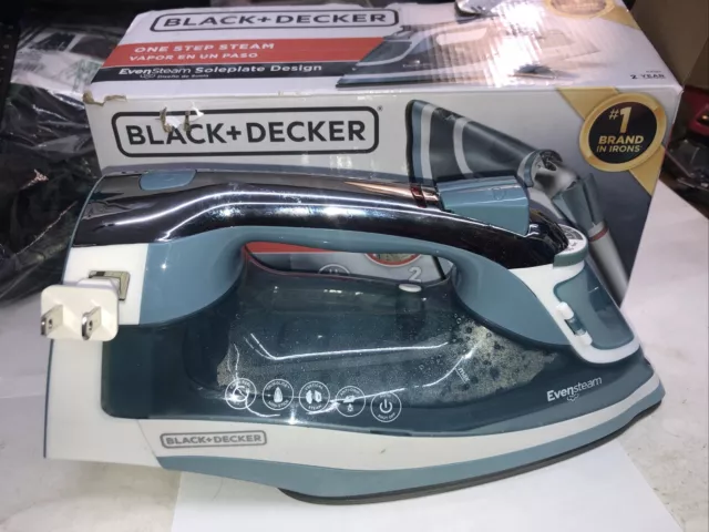 Vintage Black & Decker Self Clean II Iron Model Z7F340 BD