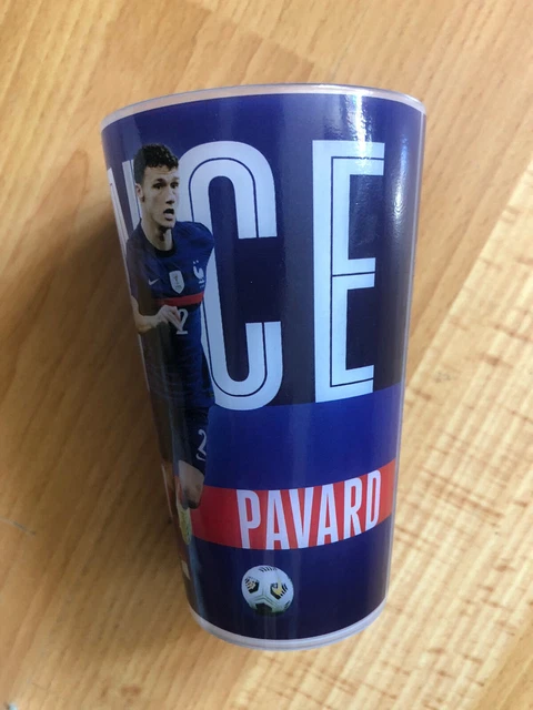 lot 2 gobelets + 1 verre FFF Intermarché 2022 équipe de