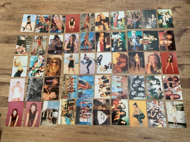 50 x Spice Girls Trading Photos Card For Album Original 90s