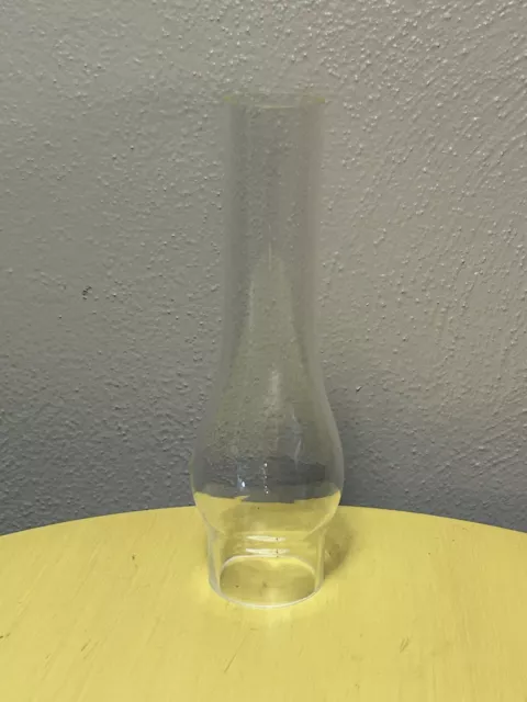 Vintage Oil Kerosene Lamp Hurricane Chimney Globe 6-5/8” Tall
