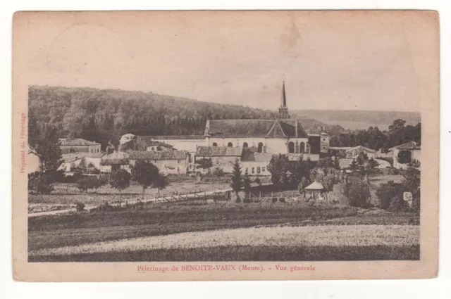 Cpa 55 - Benoite-Vaux : Vue Générale (Meuse) Écrite