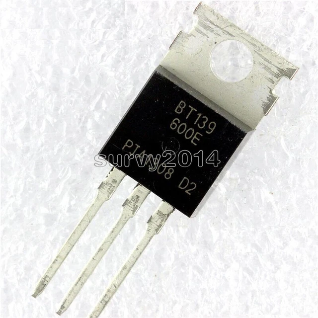 50 STCK. BT139-600E BT139-600 ORIGINAL Triacs empfindliches Tor NEU EUR ...